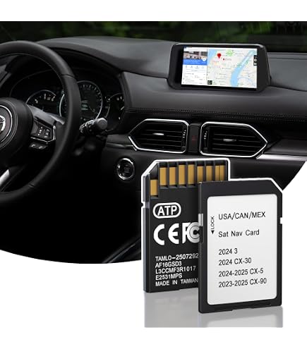 マツダ　カーナビ用SDカード Amazon.com: Latest Navigation SD Card, Compatible with:(2016-21