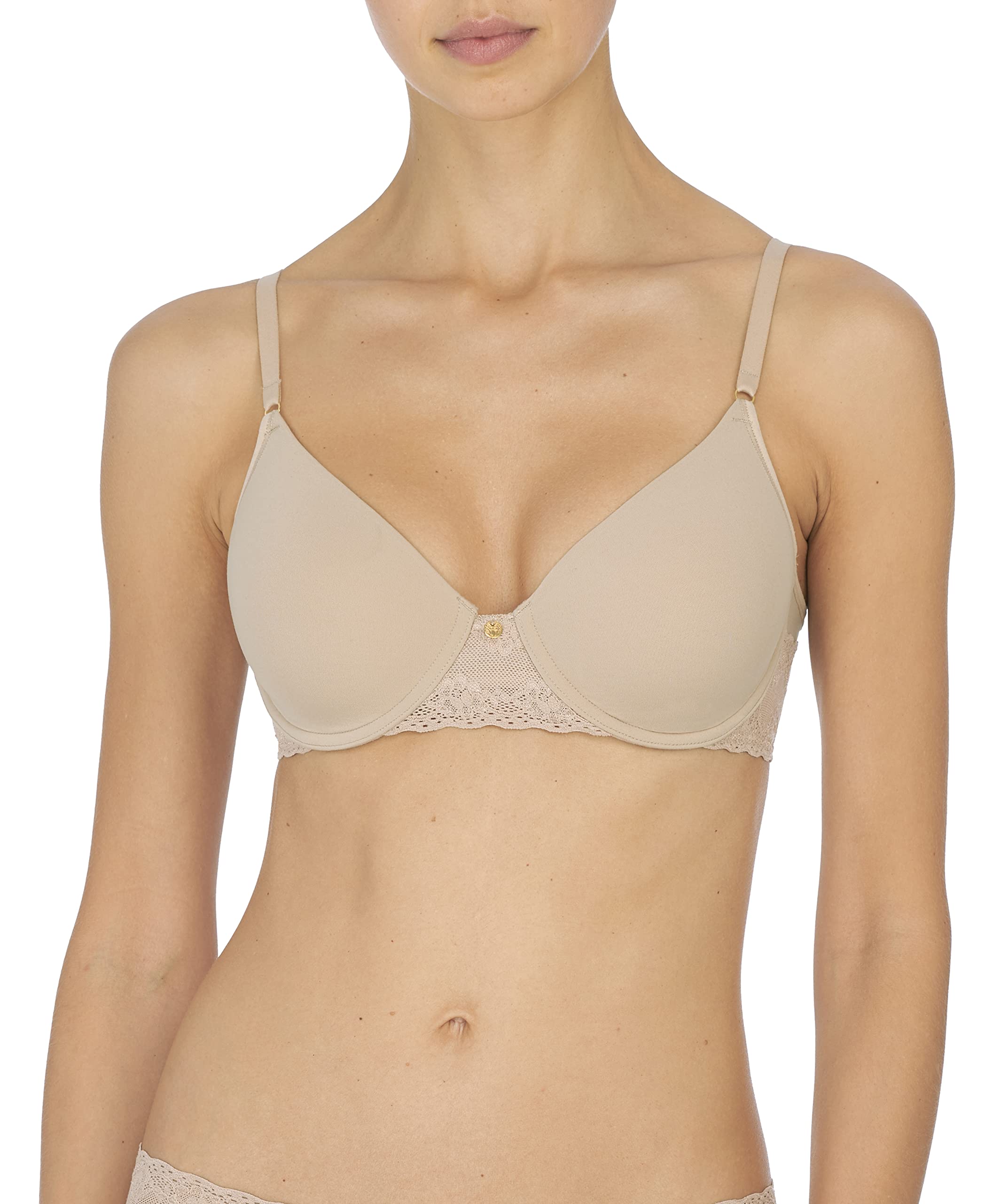 Photo 1 of Natori Women's Bliss Perfection Contour Underwire Bra, Cafe, 38C
