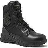 Magnum - Strike Force 8" Side Zipper Tactical Boots - Designed for Police, EMS, Security, Military, Hunting & Motorcycle w/Slip Resistant Michelin Outsole