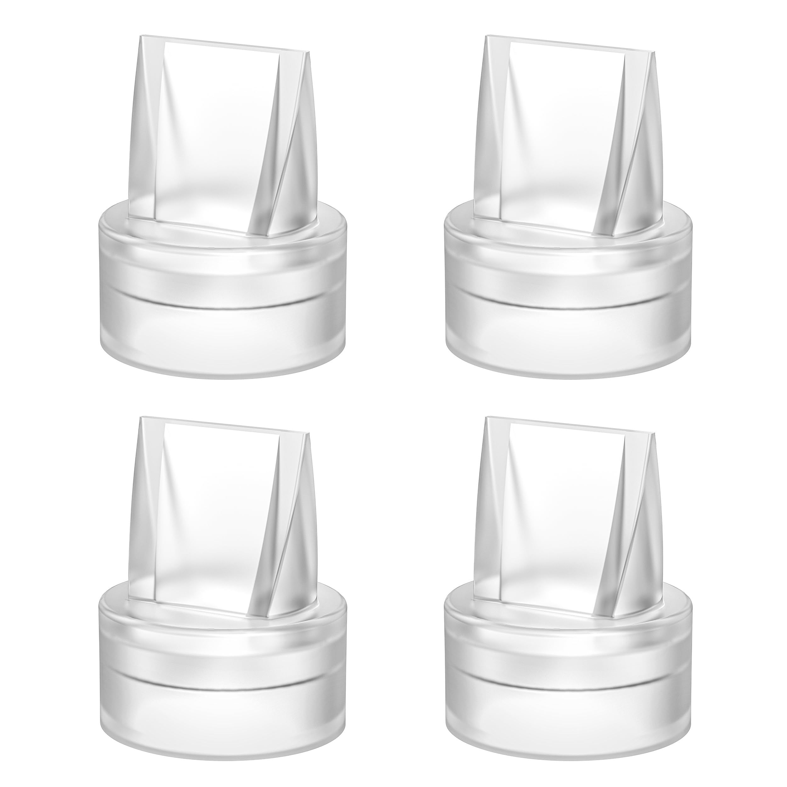 Nuliie Breast Pumps Accessories, Valves Replacement for Nuliie Wearable Breast Pump Electrical with Storage Bag (Model:8806) 4Pcs Duckbill Valves