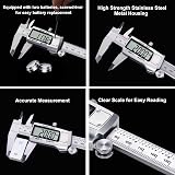 Kynup 150mm Digital Vernier Caliper Stainless Steel Inch/MM Conversion view 6