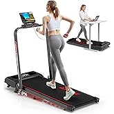 Treadmill, FOUSAE 5 in 1 Foldable 7.5 MPH Treadmill for Home with App Compatible, 12 Programes, Powerful 2.5 HP Portable Walk