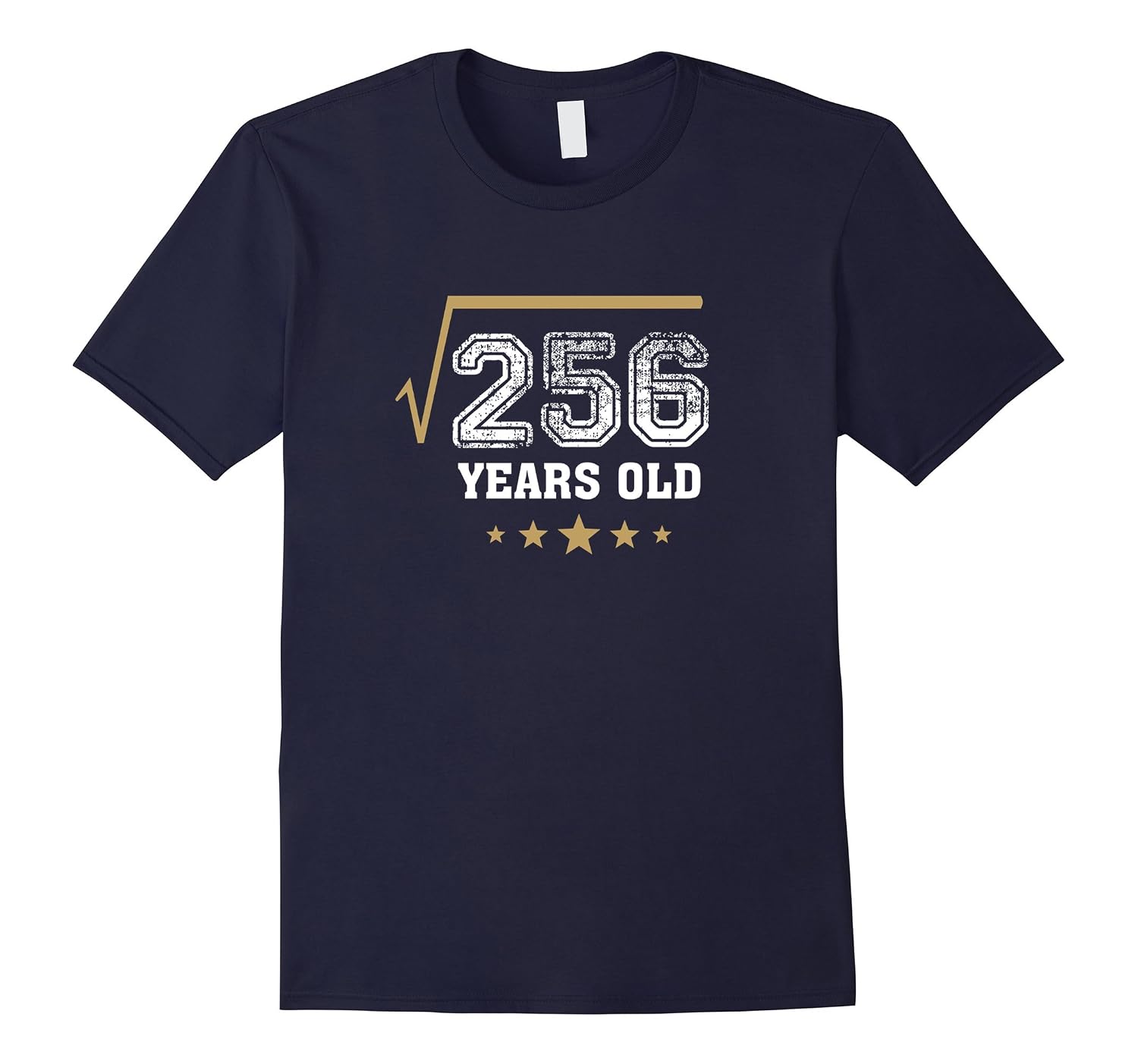 16th Birthday Gift Square Root 16 Yr Years Old Funny Shirt