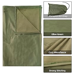LOOGU Sofa Blanket Polar Fleece, Jersey Couch Throw