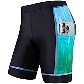Gogokids Boys Girls 3D Padded Bike Shorts Kids Cycling Shorts Biking Shorts Sports Pants with Pockets for Mountain Road
