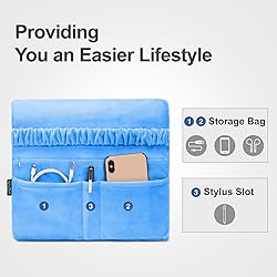MOSISO Tablet Pillow Stand,Soft Tablet Holder for