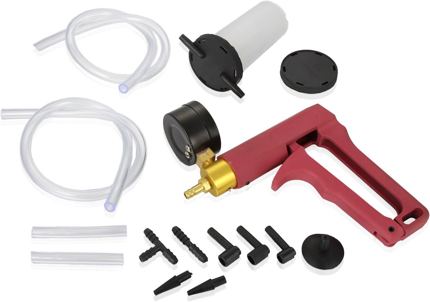 Hand Held Brake Bleeder Tester Set Bleed Kit Vacuum Pump Car Motorbike Bleeding From Madlife Garage - Image 3