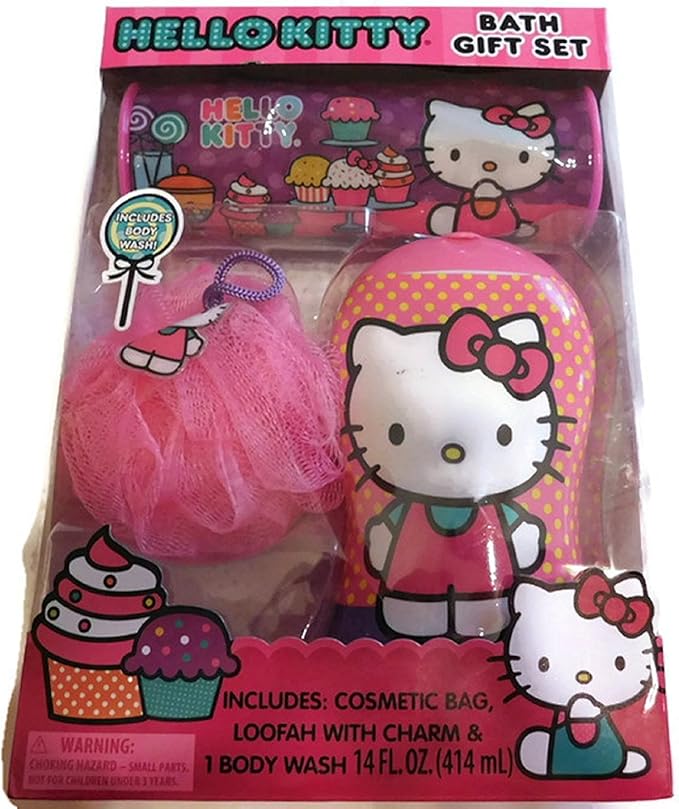 Hello Kitty Bath Gift Set Home & Kitchen