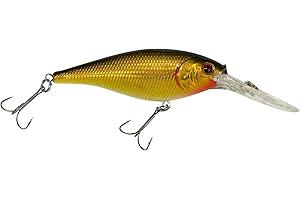 Berkley Flicker Shad Fishing Lure, Green, 1 Pack