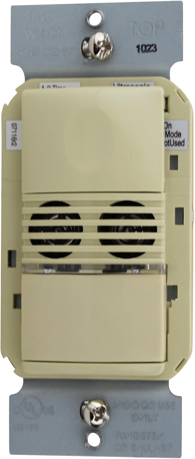 Ivory Wattstopper Occupancy Sensor DW100I Dual Tech Wall Switch PIR