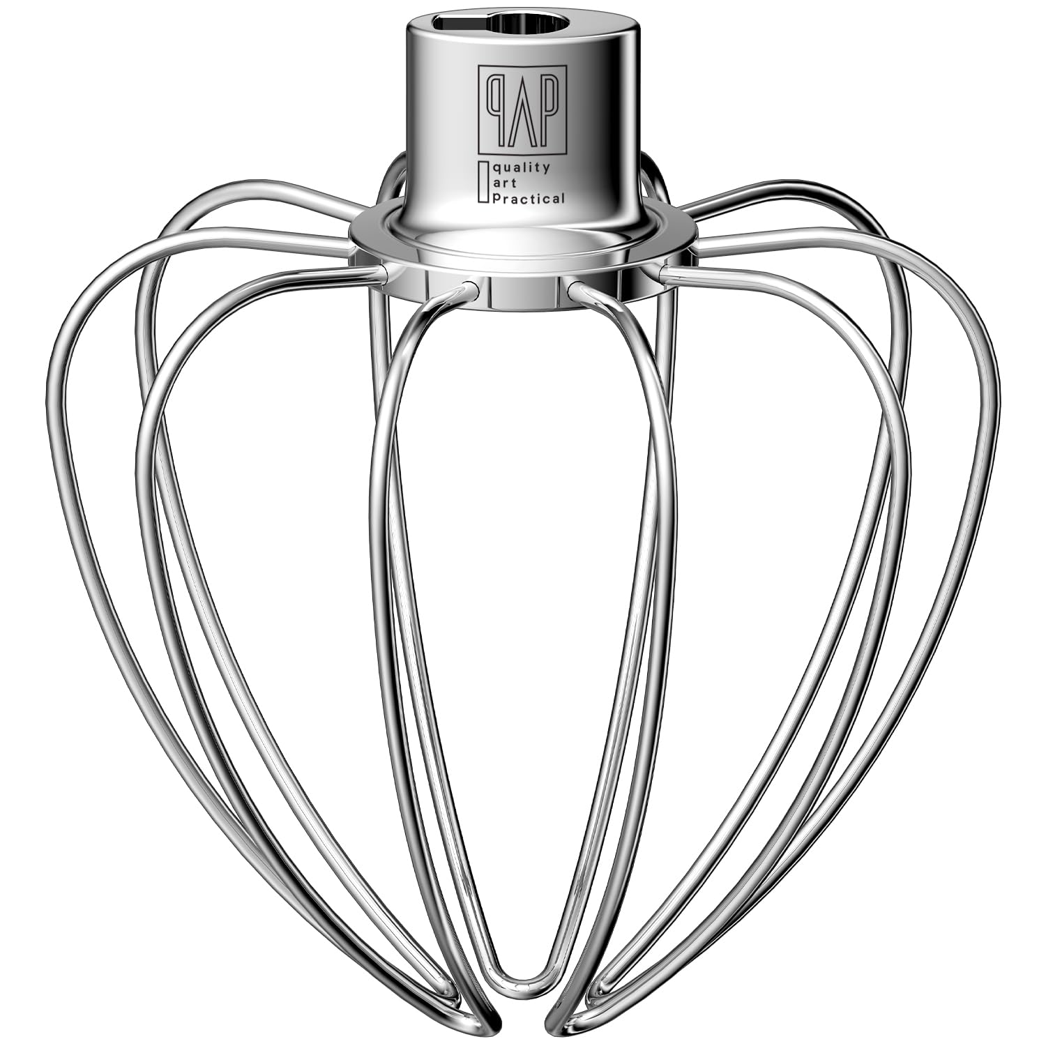Photo 1 of Heavy Duty Whisk Attachment for KitchenAid 4.5-5QT Tilt-Head Stand Mixers- Extra Thick Stainless Steel Wire Whip for Fast Whipping, Commercial Grade for Large Batches, Dishwasher Safe(Replaces K45WW)