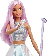 Barbie Pop Star Doll Dressed in Iridescent Skirt with Microphone JCW42 view 2