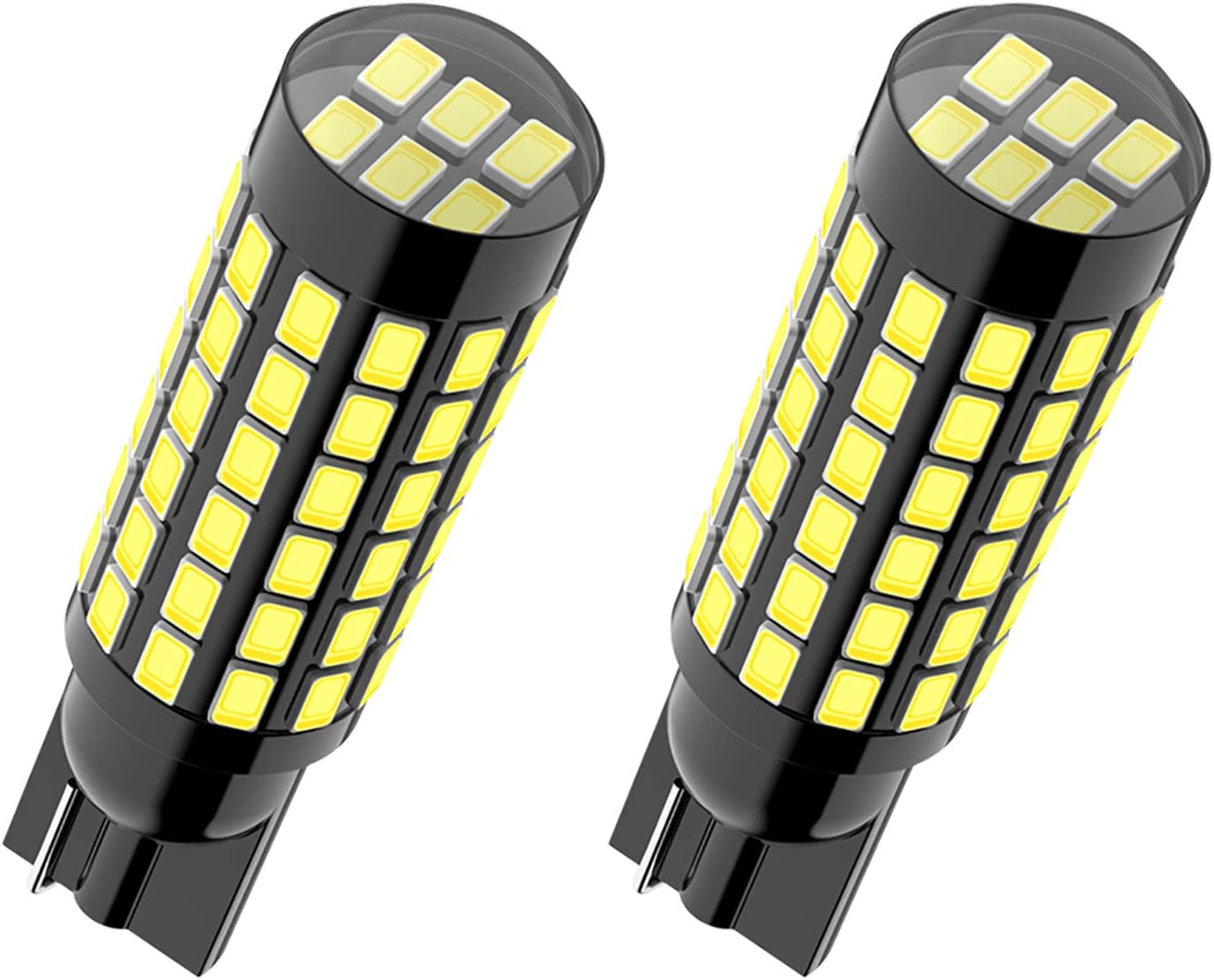 Super Bright 921 T15 LED Car Bulb 912 W16W 3014-78SMD Chips LED 921 Bulbs Replacement For Backup Reverse Lights, 1600 Lumens 6500K White(Pack of 2) …