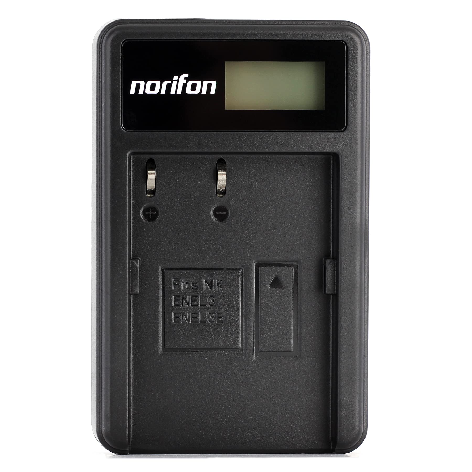 Norifon EN-EL3 LCD USB Charger for Nikon D100, D100 SLR, D200, D300, D300s, D50, D70, D70s, D80, D90, DSLR D700 Camera and More