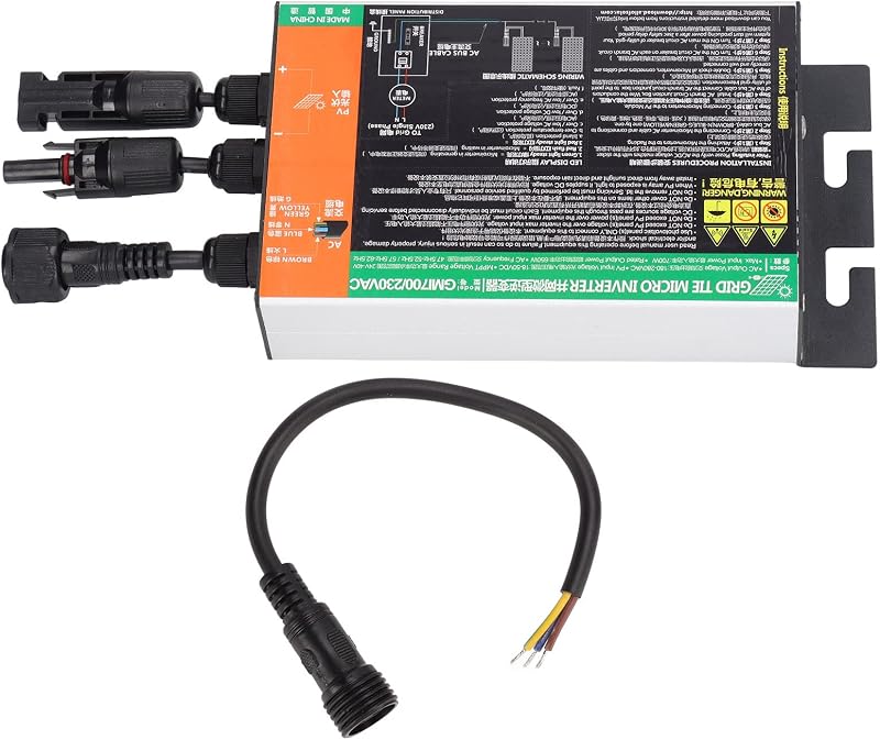 DEWIN 700W Solar Micro Inverter MPPT Pure Sine Wave IP55 Waterproof 230V Grid