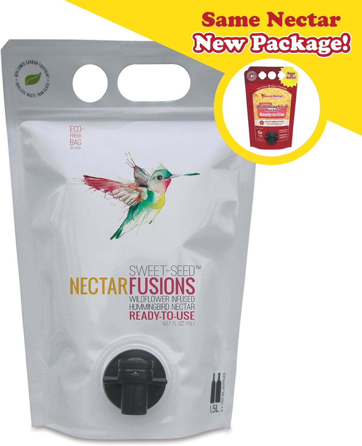 Amazon Com Sweet Seed Llc Nectar Fusions Hummingbird Food All