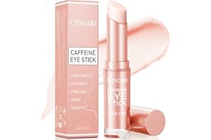 CITYGOO Caffeine Eye Cream Stick: Anti-Aging Firming & Moisturizing Balm for Dark Circles Puffiness & Eye Bags - Travel-frien