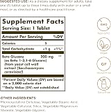 Solgar Beta 1,3 Glucans Tablets 60 Vegan Gluten Free Cardiovascular Health view 2