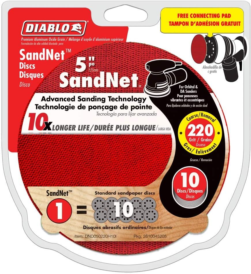 Diablo SandNet 220 Grit 5\