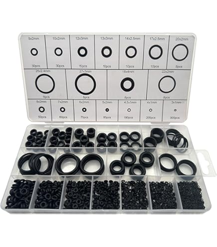 Secure And Reliable 225 Pcs Rubber O Ring Kit For Faucet And Pipe - Foto 4