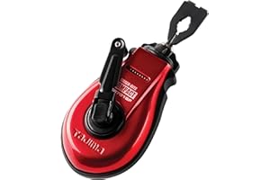 TAJIMA Chalk-Rite COMPACT Snap-Line - Extra Bold 1.0 mm Chalk Box with Steamlined Design & Bold Line - CR701SFR