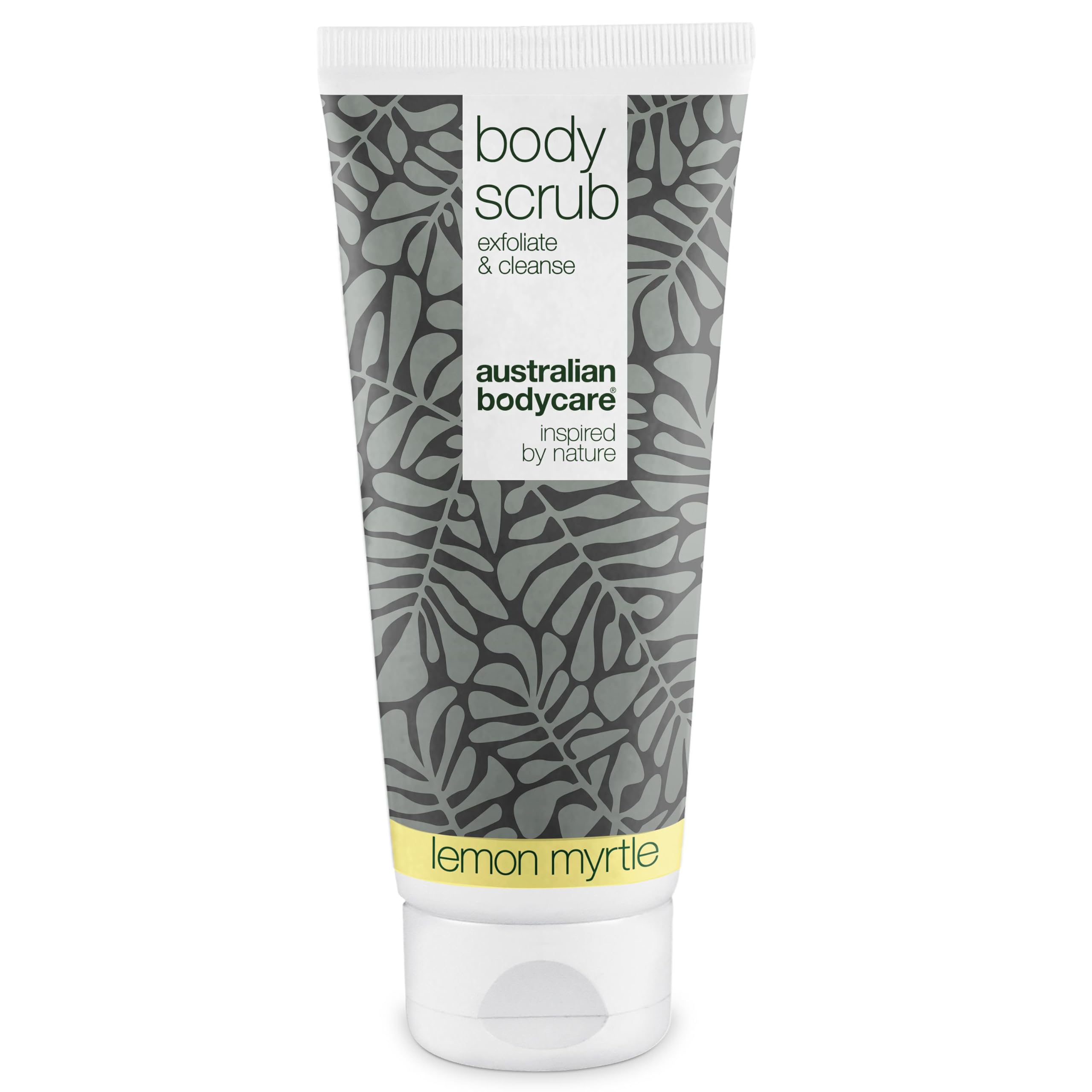 Australian Bodycare Body Scrub for Women & Men 200 ml | Tea Tree Oil & Lemon Myrtle Body Scrub Exfoliator | Foot Scrub for Hard Skin | for Pimples on The Back & Body | with Australian Tea Tree Oil