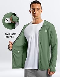 G Gradual Men's UPF 50+ Sun Protection Hoodie