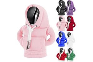 Rakizbe Car Gear Shift Hoodie, Universal Car Shift Knob Cover, Mini Hoodie for Auto Shifter, Automotive Interior Cute Gadgets Car Accessories