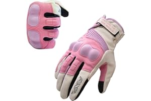 VXW Motorcycle Gloves for Men and Women, Full Finger Touchscreen Motorbike Gloves for BMX ATV MTB Riding