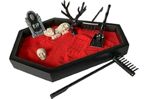 WSHWXY Zen Garden for Desk Gothic Gifts Office Desk Decor Mini Zen Garden Kit