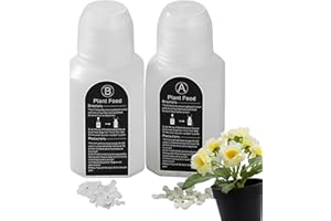 Hydroponic Liquid Fertilizer, Plant Food A & B Nutrients, Vegetable,Flower & Fruit Hydroponics