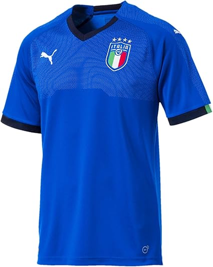 Puma Herren Figc Italia Home Shirt Replica Ss Shirt Amazon De Bekleidung