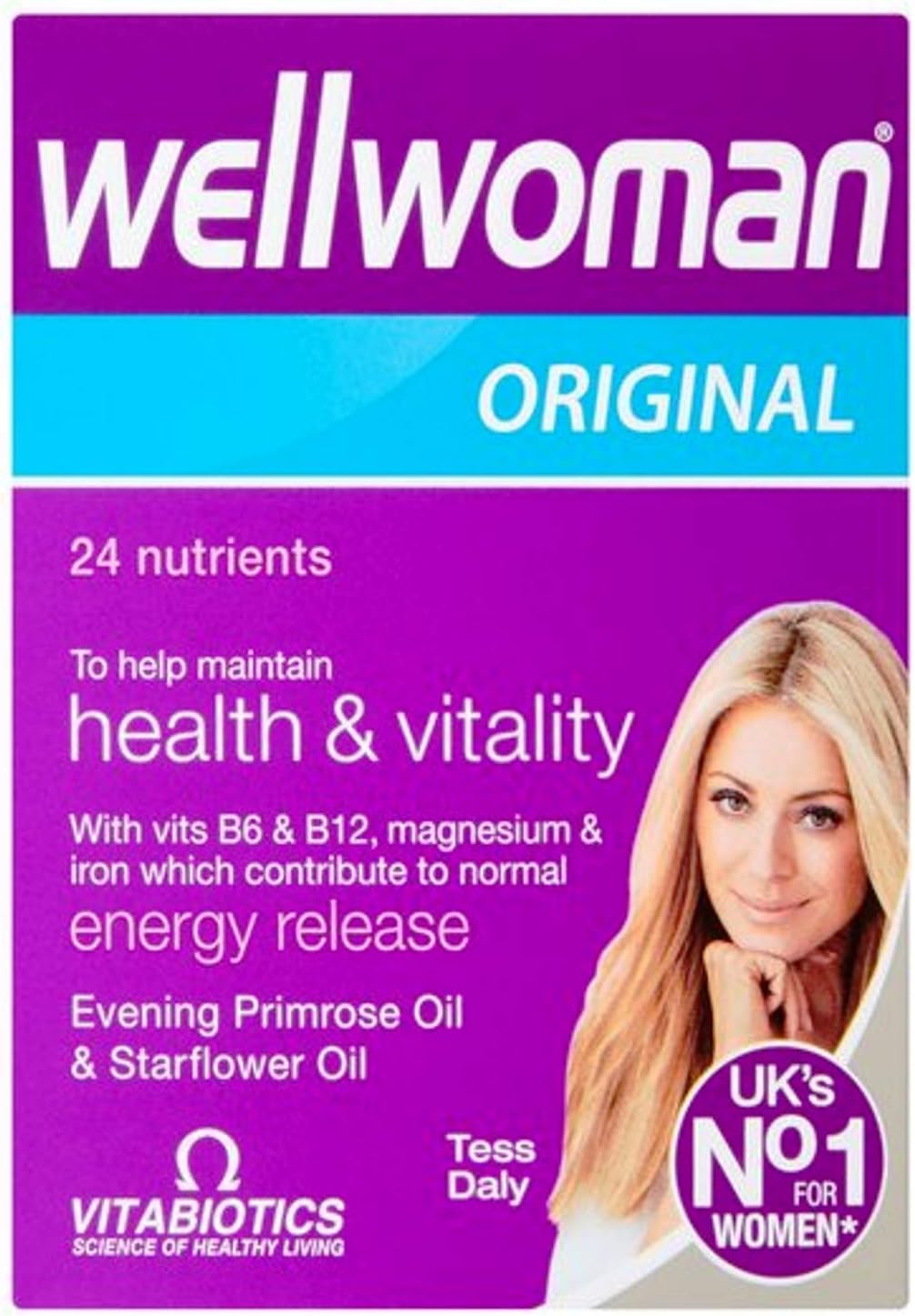 Wellwoman Advanced Vitamin & Mineral Formula With Evening Primrose & Starflower Oils 30 Capsules by Wellwoman 30 Caps