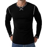 Sailwind Mens Thermal Underwear Long Sleeve Shirts Wool Base Layer Crewneck Top