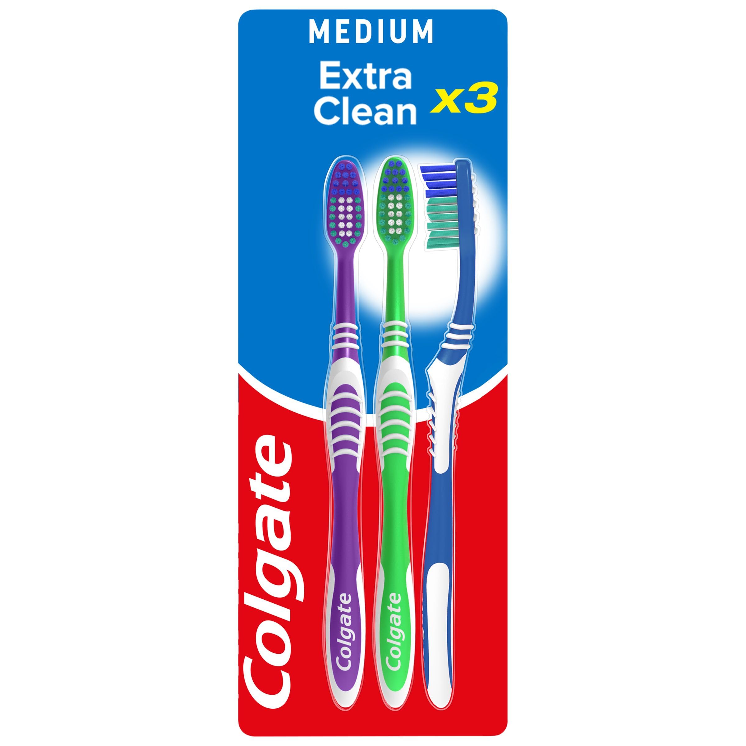 Colgate Extra Clean Medium Man...