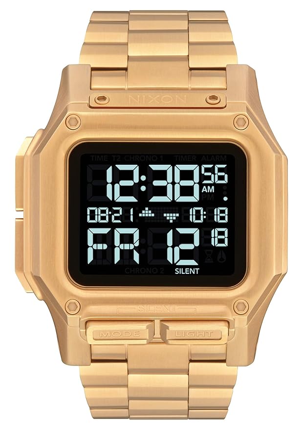 Nixon Regulus SS All Gold One Size Amazon.in Watches