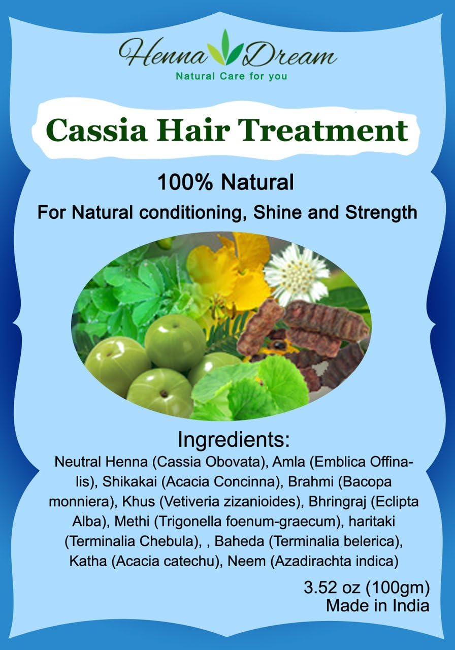 Cassia Hair Treatment-Pack of 5 (for Hair) - Total 500gm