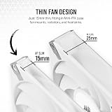 Corsair AF120 SLIM 120mm PWM Fan 15mm Thin Profile White 2000 RPM view 3