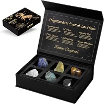 Amazon.com: Sagittarius Crystals Gift Set, Zodiac Signs Healing ...