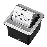 KYHSHJ 4.8A USB Chargers Pop Up Floor Waterproof