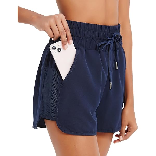 Gym Shorts Shorts With Compression Liner Women's Gym Clothes