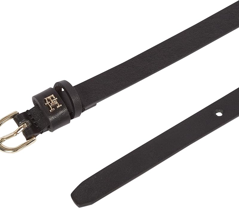 Cinturón Mujer Essential Effortless 1,5 cm estrecho, Negro (Black), 70 cm — foto 3 de 3