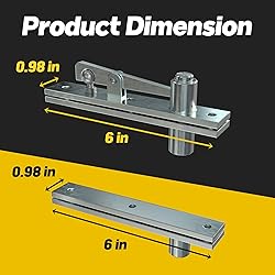 Hidden Door Pivot Hinges, Heavy Duty Murphy Hinge