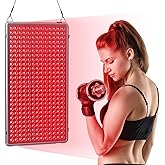 Red Light Therapy 338 LEDs Deep Red 660nm Red Light Therapy Device for Body Face for Pain Relief, Skin Health, Anti-Aging
