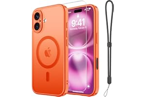 Janmitta Magnetic for iPhone 15 Plus Case, with Screen Protector, Compatible with MagSafe, Camera Protection, Military Grade 