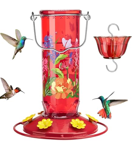 Amazon.com: Kingsyard Hummingbird Feeders for Outdoors Hanging, 20