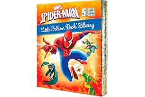 Spider-Man Little Golden Book Library (Marvel): Spider-Man!; Trapped by the Green Goblin; The Big Freeze!; High Voltage!; Night of the Vulture!
