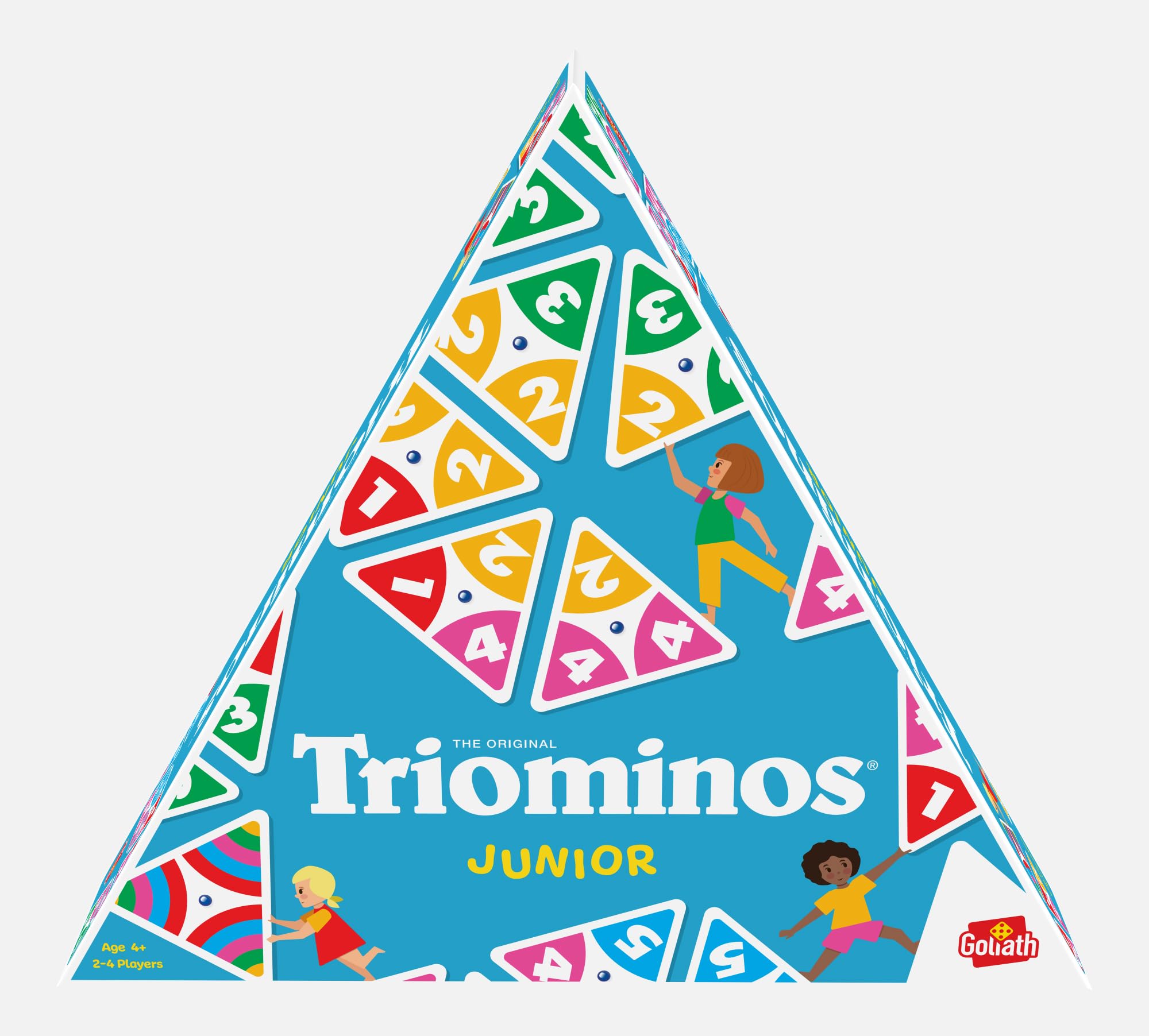 Triominos Junior - Board games for children - From 5 years old - Puzzle games - 2 to 4 players