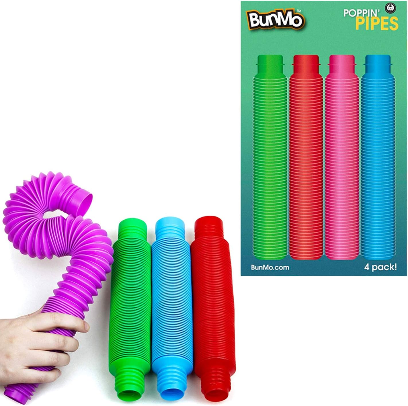 bunmo pop tubes sensory toys