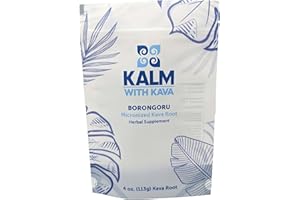 KALM with Kava Borongoru Micronized Kava (4 oz)